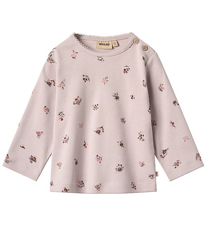 Wheat Blouse - Marit - Soft Lilac Flowers