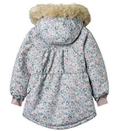 Wheat Winter Coat - Mathilde - Soft Rain Flowers