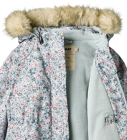Wheat Winter Coat - Mathilde - Soft Rain Flowers