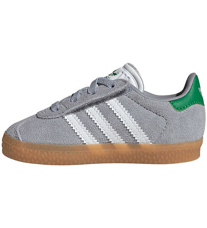 adidas Originals Shoes - Gazelle CF EL I - HALSIL/FTWWHT/Green
