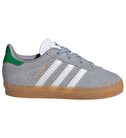 adidas Originals Shoes - Gazelle CF EL I - HALSIL/FTWWHT/Green