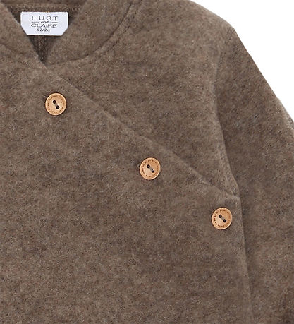 Hust and Claire Pramsuit - Merlin - Wool - Deer Melange
