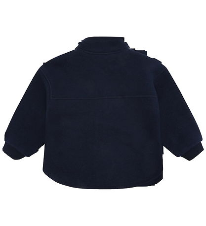 Hust and Claire Fleece Jacket - Emi - Wool - More Navy