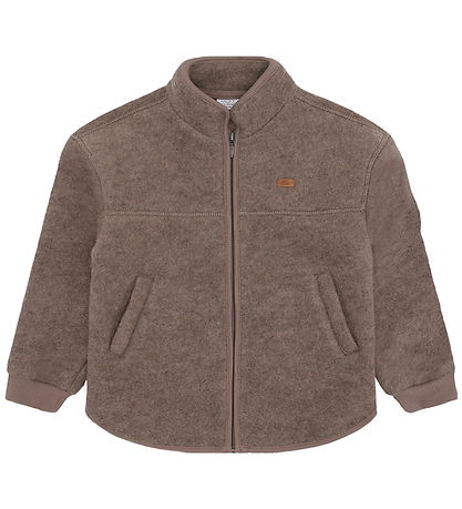 Hust and Claire Fleece Jacket - Emi - Wool - Deer Melange