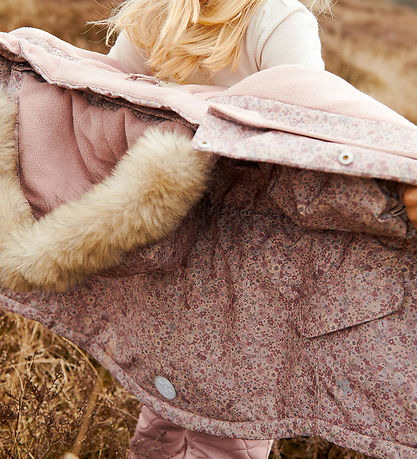 Veste d'Hiver Wheat - Mathilde - Rose Dust Fleurs