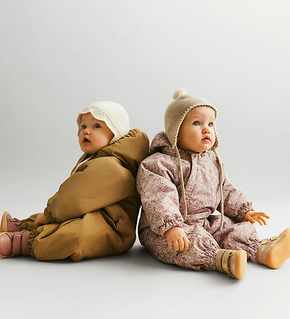 Wheat Snowsuit - Adi - Rose Dust Flowers