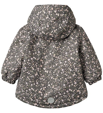 Wheat Winter Coat - Sascha - Black Sea Open Flowers