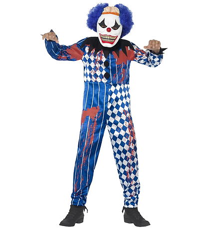 Déguisement Smiffys - Deluxe Clown sinistre - Blue