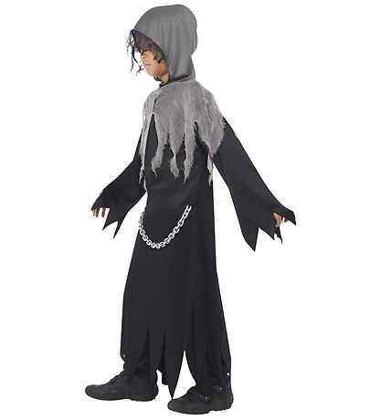 Smiffys Costume - Grim Reaper - Black