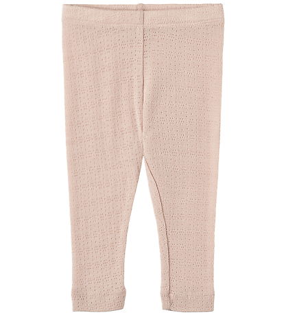 Wheat Leggingsit - Villa - Reiän kuvio - Agi - Pale Lilac