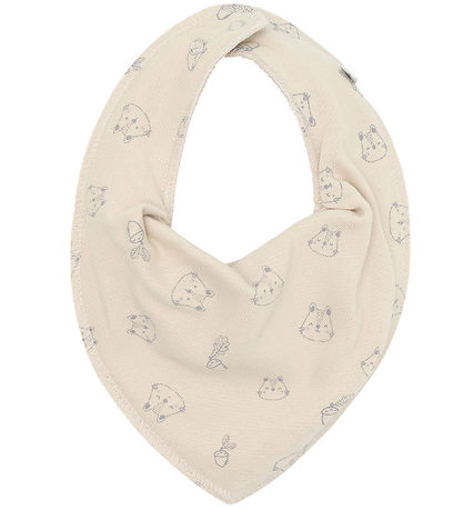 Pippi Ointment Bib - 3-Pack - Pointy - AOP - Rainy Day