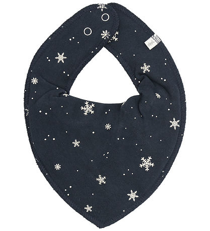 Pippi Teething Bib - 3-Pack - Pointy - AOP - New Maroon