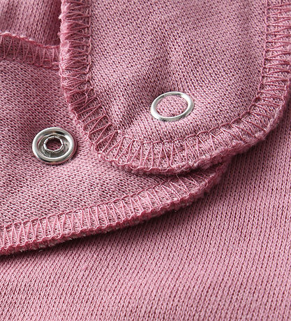Pippi Teething Bib - Pointy - Mauve Orchid