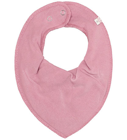 Pippi Teething Bib - Pointy - Mauve Orchid