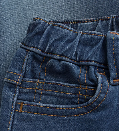 Minymo Jeans m. Foder - Svett Denim - Parisisk natt