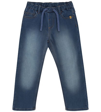 Minymo Jeans m. Foder - Svett Denim - Parisisk natt