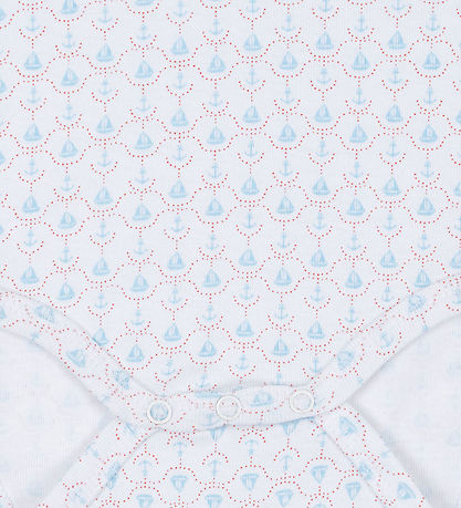 Fanga Fontana Bodysuits l/s - Fio - 3-Pack - Barca