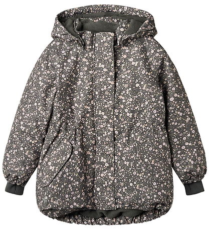 Wheat Winterjacke - Tove - Black Sea Offene Blumen