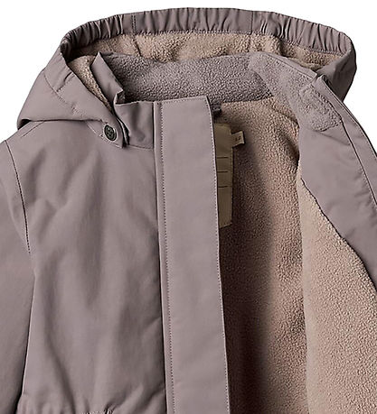 Wheat Winter Coat - Sille - Purple Stone