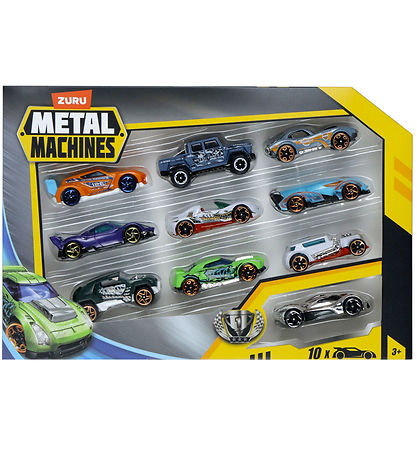 Metal Machines Cars - 10-Pack - S2