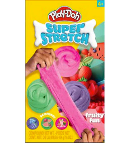 Play-Doh Slim - 3 stablede krukker - Super Stretch Fruity Fun