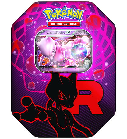 Pokémon Trading Card - Team Rocket Tin - Mewtwo ex