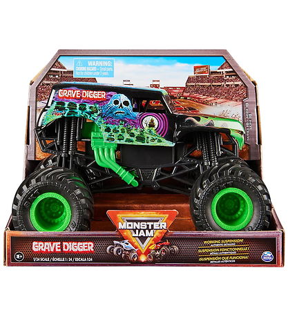 Monster Jam 1:24 Samlare Truck - Gravgrävare