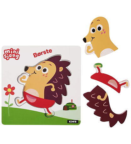 DR Jigsaw Puzzle - Brush - 3 Bricks