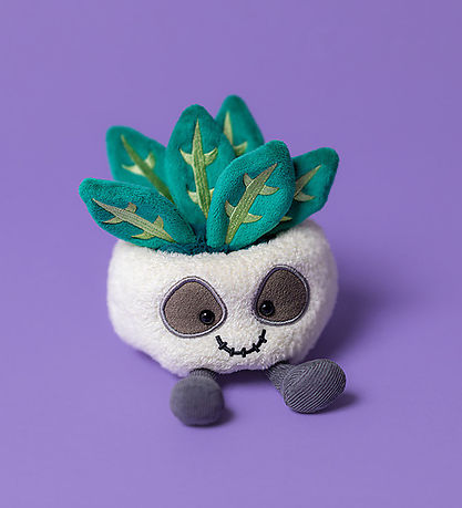 Peluche Jellycat - Jardinière Amuseables Crâne - 14 cm