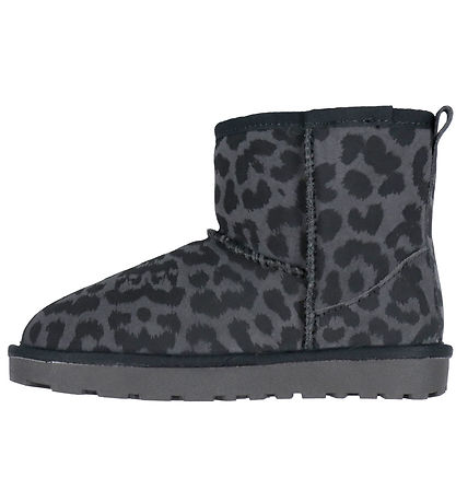 Sofie Schnoor Winterstiefel - Dictesy Teddy Stiefel - Grey Leopa