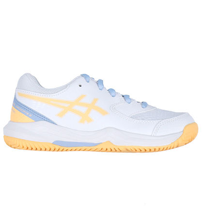 Asics Sneakers - Gel-Dedicate 8 Padel GS - White/Orange Glow
