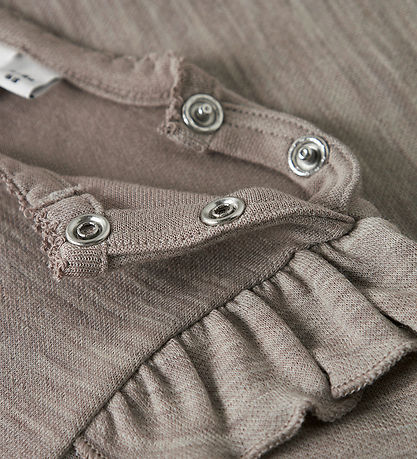 Name It Bodysuit l/s - Wool - NbfWyla - Satellite