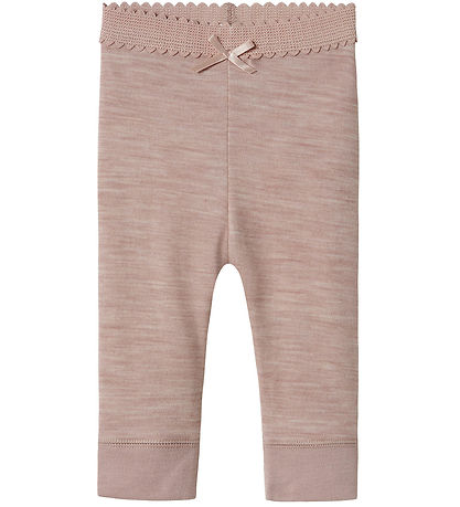 Name It Leggings - ull - NbfWyla - Shadow Grátt