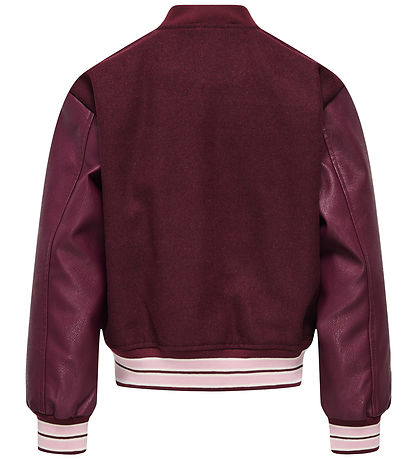Kids Only Bomberjacke - KogWestCoast - Mauve Wine