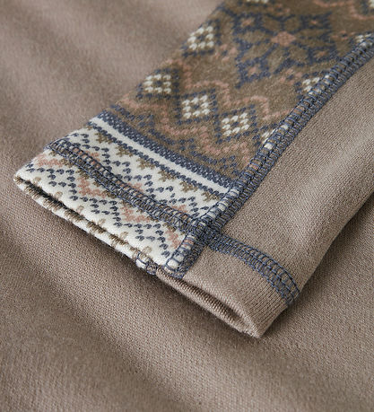 Name It Blouse - Wool - NkmWillto - Satellite/Snow Pattern