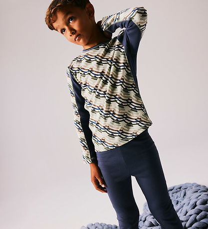 Name It Trousers - Wool - NkmWillto - Ombre Blue