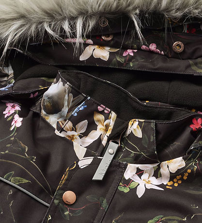 Molo Schneeanzug - Polaris Fur - Paisley Blumen
