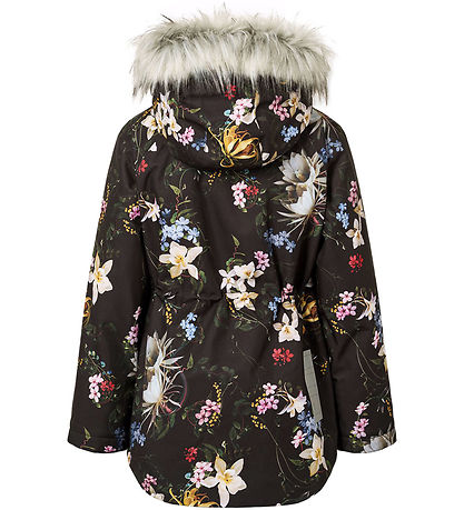 Molo Winterjacke - Cathy Fur - Paisley Blumen