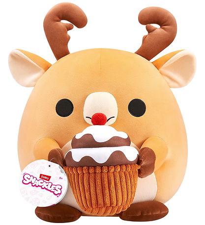 Snackles Kuscheltier - 35 cm - Elch Jaime m. Schokoladenmousse