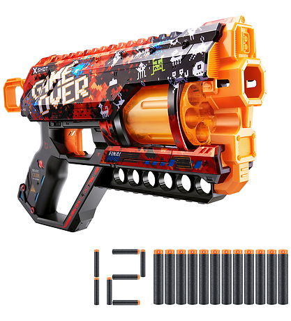 X-Shot Froðubyssa - Skinn - Leik lokið