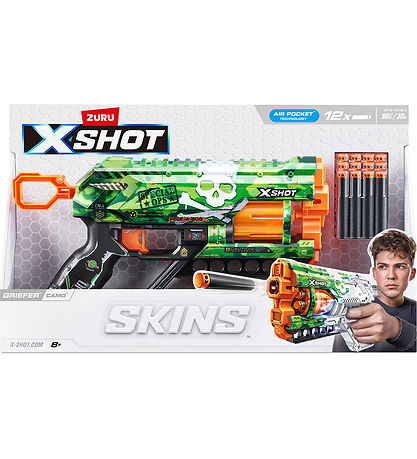 X-Shot Foam Gun - Skins - Camo