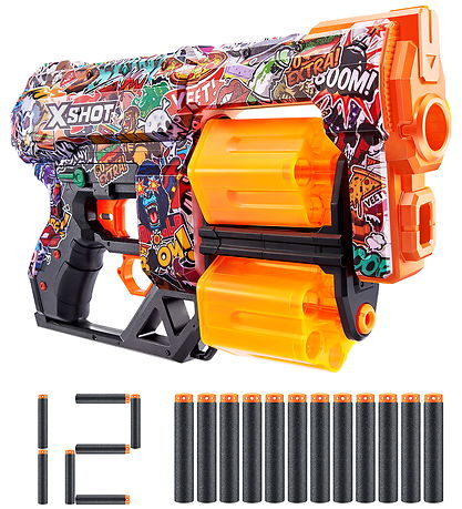 X-Shot Foam gun - Skins - Sketch