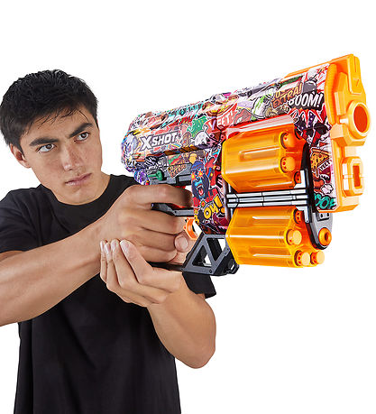 X-Shot Foam gun - Skins - Sketch
