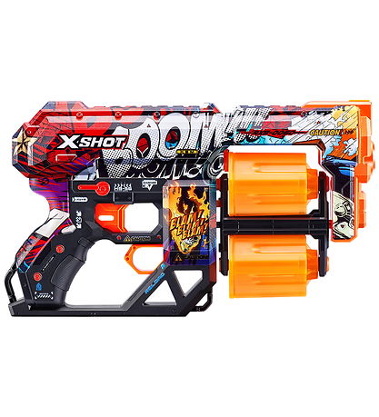 X-Shot Foam Gun - Skins - Boom