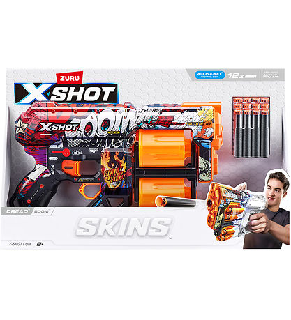 X-Shot Foam Gun - Skins - Boom