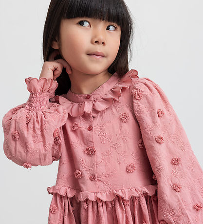 MarMar Dress - Dipa - Pink Delight w. Flowers