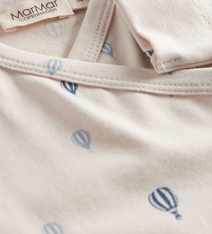 MarMar Wrap Bodysuit l/s - Modal/Cotton - Belito - Air Balloon