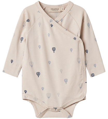 MarMar Wrap Bodysuit l/s - Modal/Cotton - Belito - Air Balloon