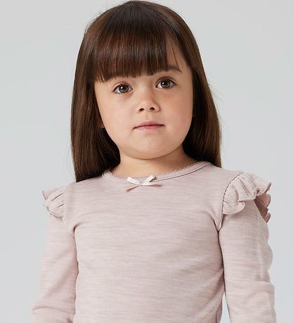Name It Bluse - Wolle - NmfWyla - Shadow Grau