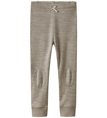 Name It Leggings - Wolle - NmfWyla - Satellit